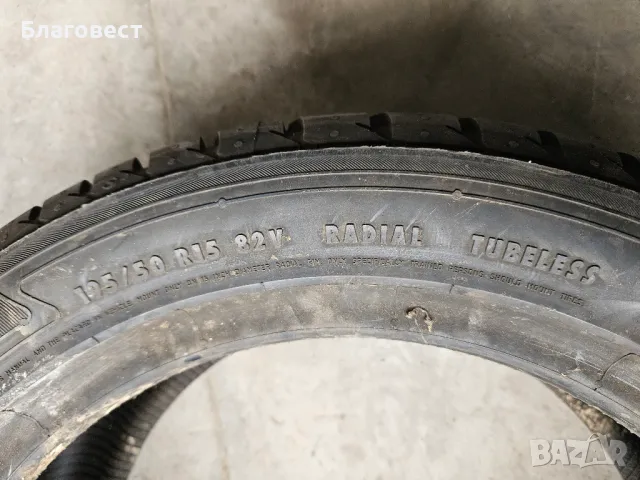 2 броя гуми Semperit 195/50 R15, снимка 5 - Гуми и джанти - 50193200