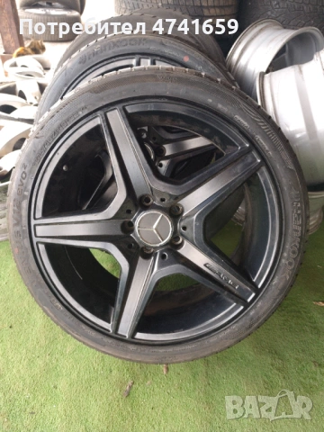 Джанти 17AMG и 18AMG  с гуми за Мерцедес, снимка 2 - Гуми и джанти - 53522876