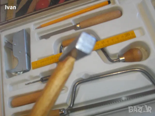 Чехословакия НОВ КОМПЛЕКТ РЪЧНИ ИНСТРУМЕНТИ ТИП ДЕТСКИ ЗА ОБУЧЕНИЕ ПРАКТИКА Старо качество 9 броя , снимка 16 - Други инструменти - 47662328