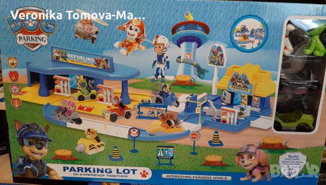 Паркинг на Пес патрул, снимка 2 - Коли, камиони, мотори, писти - 21279850