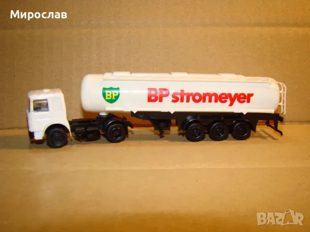 HERPA 1:87 H0 MAN ТИР КАМИОН ИГРАЧКА МОДЕЛ ЦИСТЕРНА