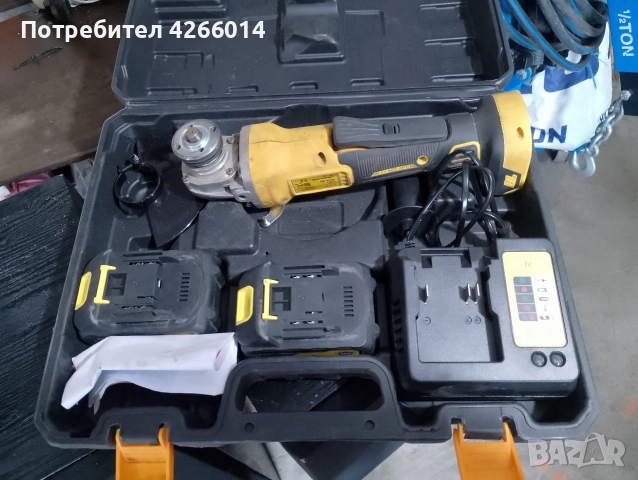 ъглошлайф на батерия , снимка 2 - Други инструменти - 52543758