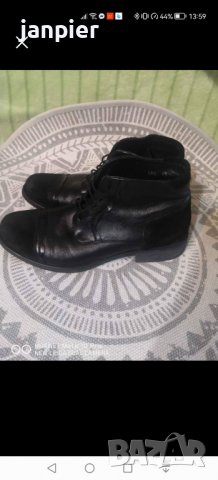 Мъжки обувки от естествена телешка кожа. Сезон Зима. Размер 43, снимка 6 - Официални обувки - 38984569