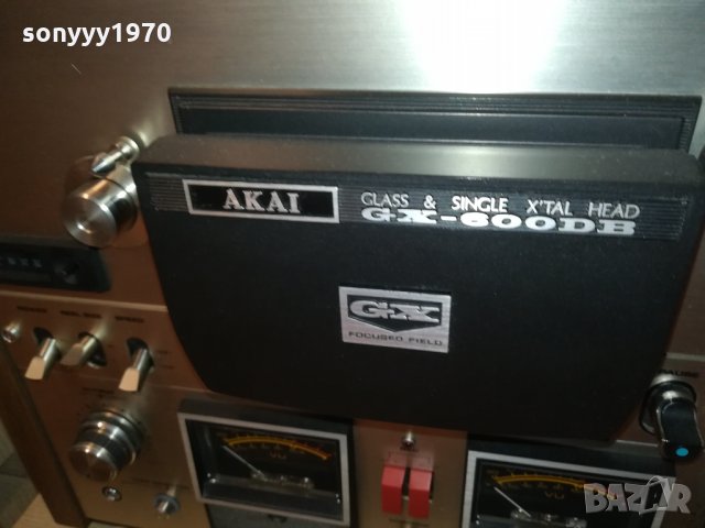 AKAI GX-600DB MADE IN JAPAN-ВНОС SWISS 1112211856, снимка 13 - Декове - 35107477