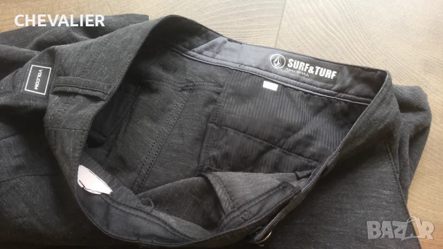 VOLCOM SURF & TURF 4 Way Stretch Shorts Размер M мъжки еластични къси панталони 19-67, снимка 14 - Къси панталони - 50647528