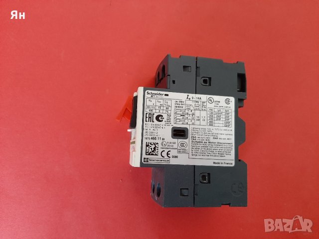  Термомагнитен Моторен Прекъсвач Schneider GV2ME16,9-14A,5.5kW, снимка 2 - Друга електроника - 28399469