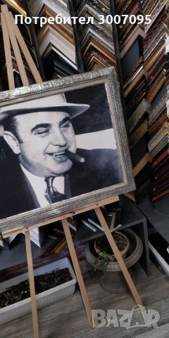 Продавам картината "Ал Капоне 2", снимка 4 - Картини - 32498670