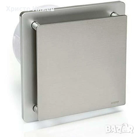 Вентилатор за баня Sterr 150мм 25W Модерен неръждаема стомана 36 dB