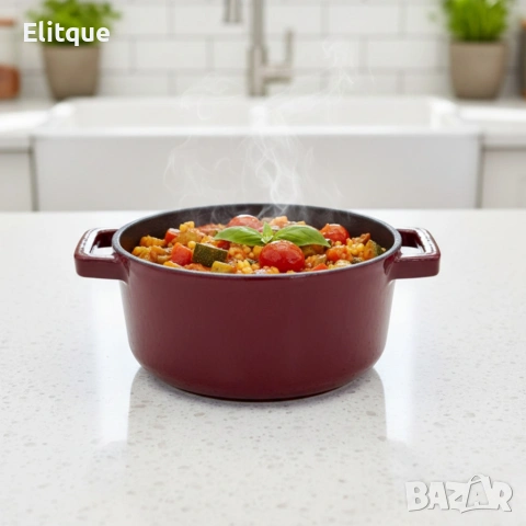 Michelino Мини чугунена тенджера 10 см – компактен съд за сосове и индивидуални порции, снимка 6 - Други - 53256170