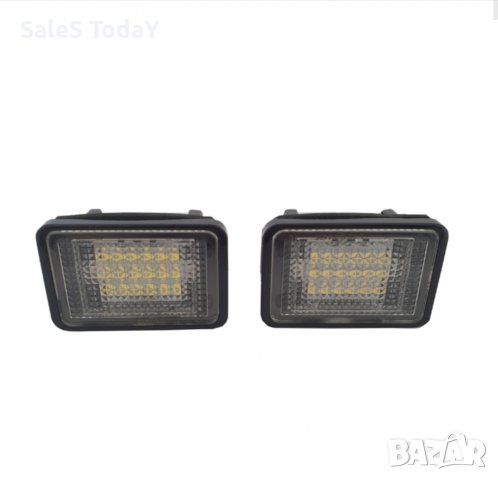 LED плафон, регистрационен номер, Mercedes BENZ GLK X204