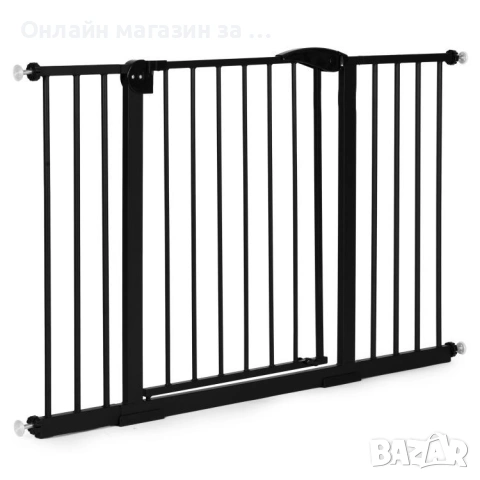 Предпазна преграда за деца и животни, Размери 74-132 см Регулируема ширина, Височина 77 см, снимка 4 - Други - 53380872