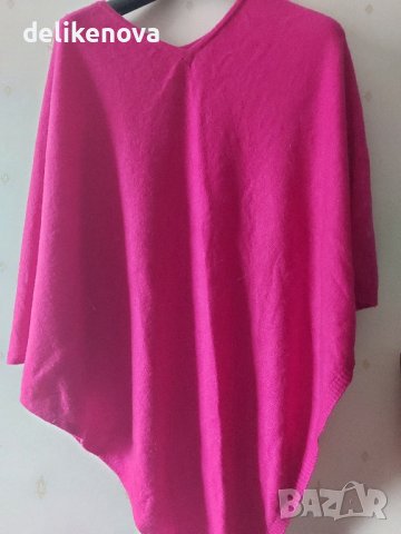 Кашмир Exclusive Cashmere Nepal. Ново пончо, снимка 1 - Шалове - 43512468