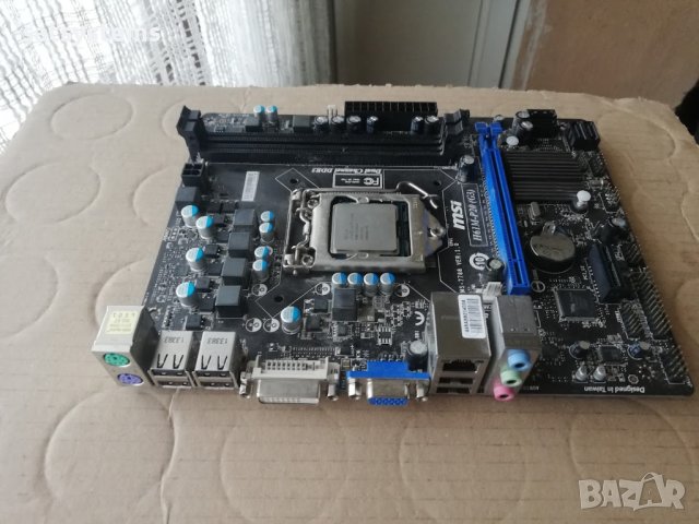 Дънна платка MSI H61M-P20 (G3) MS-7788 Socket LGA1155, снимка 2 - Дънни платки - 43245745