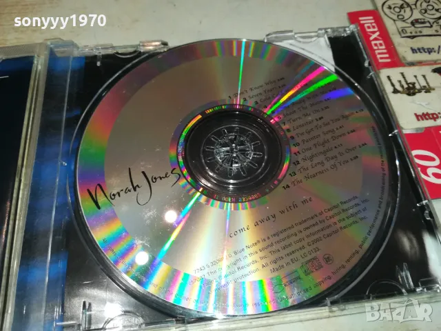 NORAH JONES ORIGINAL CD-ВНОС GERMANY 2702251832, снимка 6 - CD дискове - 49304590