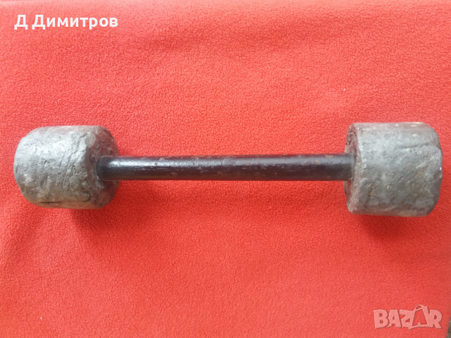 Примитивна оловна гира от 60те!