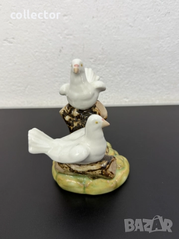 Испанска порцеланова фигура / пластика на гълъби. №7731, снимка 2 - Колекции - 52801948