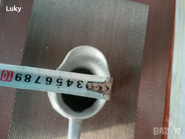 Красива,антика-Латиера(каничка) за мляко., снимка 7 - Сервизи - 48022345