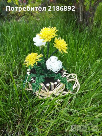 Глухарчета от мъниста , снимка 2 - Други - 36684644