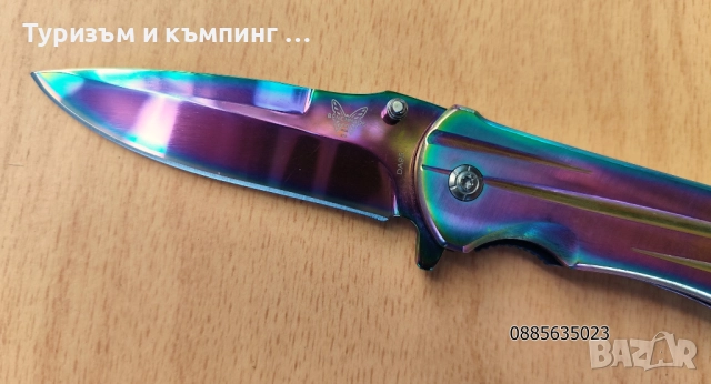 Сгъваем нож Benchmade  DA76-1, снимка 16 - Ножове - 19917669