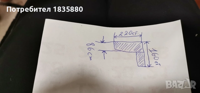 ЪГЛОВ ДИВАН - ЛЕГЛО , снимка 6 - Дивани и мека мебел - 53065863