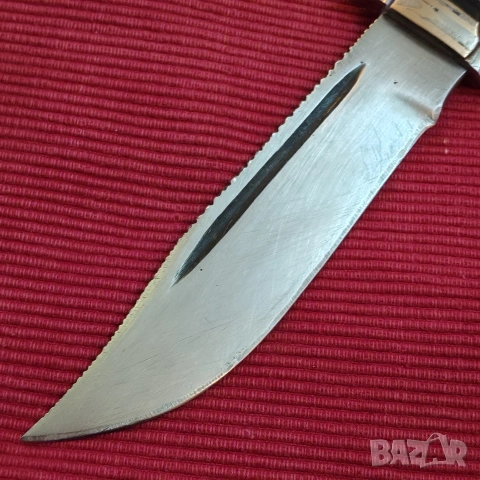 Ръчно изработен ловен нож, касапски. , снимка 12 - Ножове - 53370418