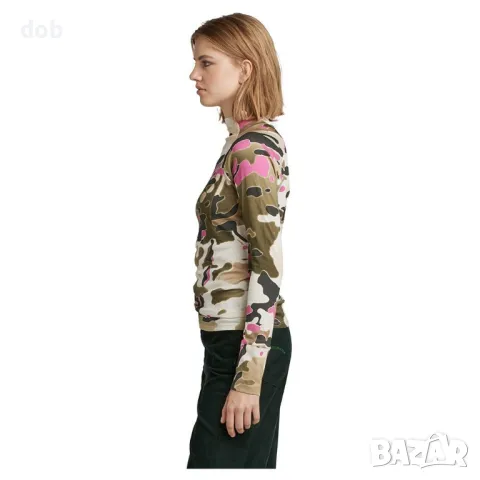 Нова дамска блуза G-Star Lecite Slim Multicolor оригинал, снимка 5 - Блузи с дълъг ръкав и пуловери - 48984632