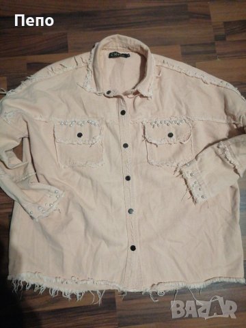 Риза цвят пудра 