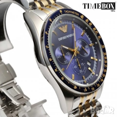 Emporio Armani AR6088 Tazio Chronograph, снимка 4 - Мъжки - 39579392