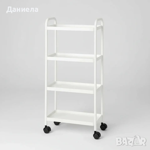 Компактна дизайнерска количка-етажерка за организиране на баня и кухня, снимка 6 - Други стоки за дома - 53256926