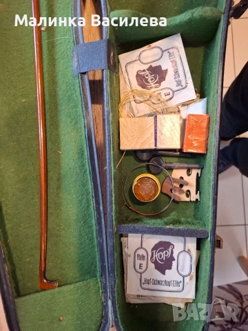 цигулка в калъф , снимка 9 - Струнни инструменти - 53384511