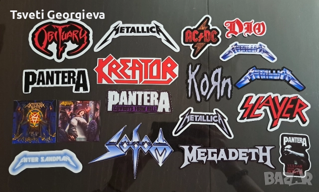 Персонализирани стикери - метъл и рок , снимка 3 - Други ценни предмети - 50199078