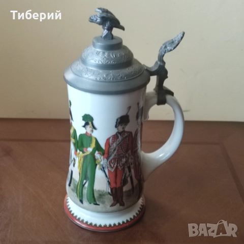 Порцеланова халба за бира-колекционерска, снимка 2 - Чаши - 52300582