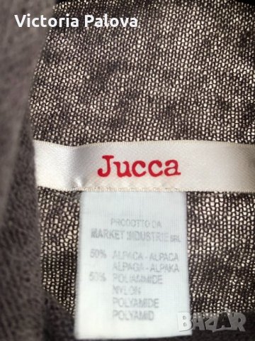 Безшевна рокля-блуза JUCCA,алпака и полиамид, снимка 3 - Рокли - 26486842