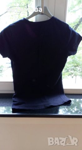 Тишърт Tommy Hilfiger denim, L, с пайети, снимка 9 - Тениски - 33293468