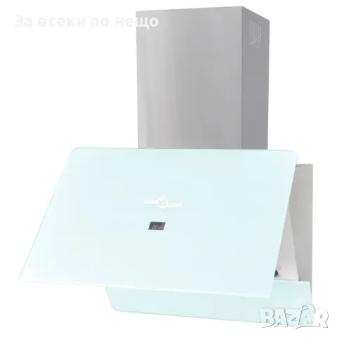 Абсорбатор, закалено стъкло, бял, 600 мм