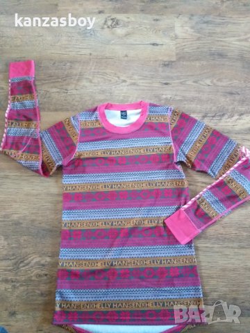 helly hansen -  дамска блуза-беислеар КАТО НОВА, снимка 4 - Блузи с дълъг ръкав и пуловери - 43505679