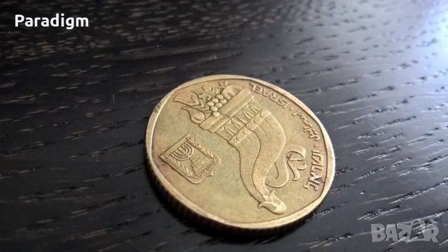 Монета - Израел - 5 шекела | 1982г., снимка 2 - Нумизматика и бонистика - 28366166