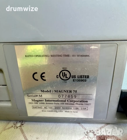 Банкнотоброячна машина Magner 75, снимка 6 - Друго - 50665379