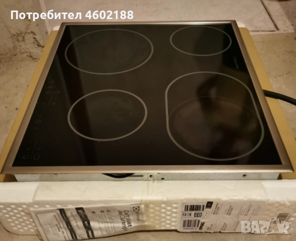 Elektrolux стъклокерамичен плот вграждане 4 котлона