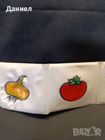 Соц детска мека книжка:Плодове, снимка 3 - Антикварни и старинни предмети - 51311048