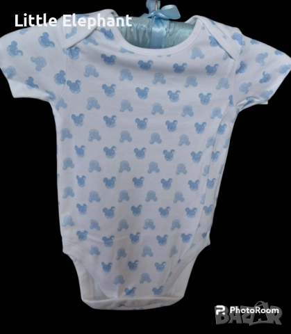 Боди с къс ръкав за 18-24 мес мом,Disney,Mikey Mouse,Англия/ново