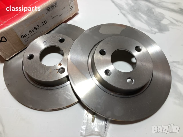 Спирачни дискове BREMBO за Ситроен Саксо и АХ / CITROEN Saxo, AX, снимка 3 - Части - 50451411