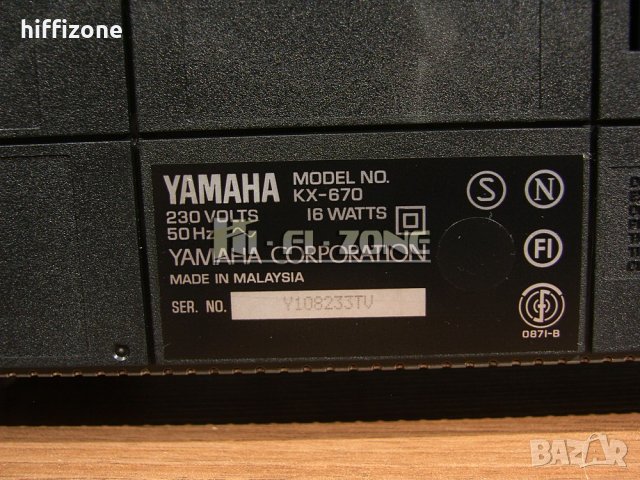 ДЕК  Yamaha kx-670 /1 , снимка 7 - Декове - 40176083