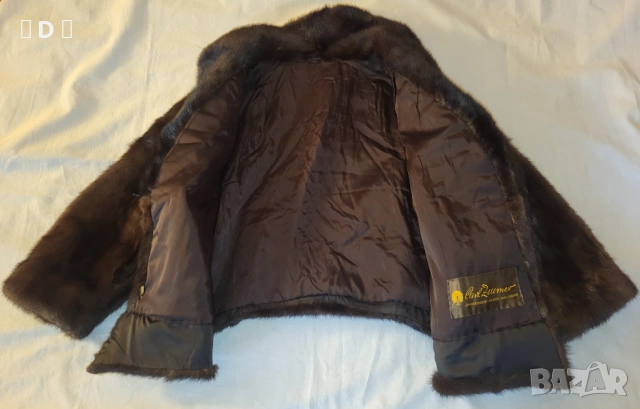 НОРКА / ВИЗОН  късо палтенце с 3/4 ръкав - М, снимка 7 - Якета - 53583015