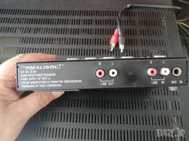 Аудио-Процесор за звукови ефекти Realistic 32-9111, снимка 4 - Ресийвъри, усилватели, смесителни пултове - 51729323