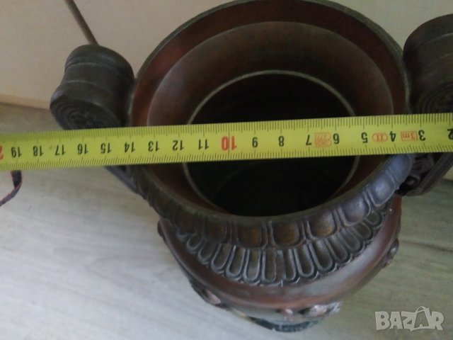 стара ваза,декорация арт деко, снимка 4 - Други ценни предмети - 40775260