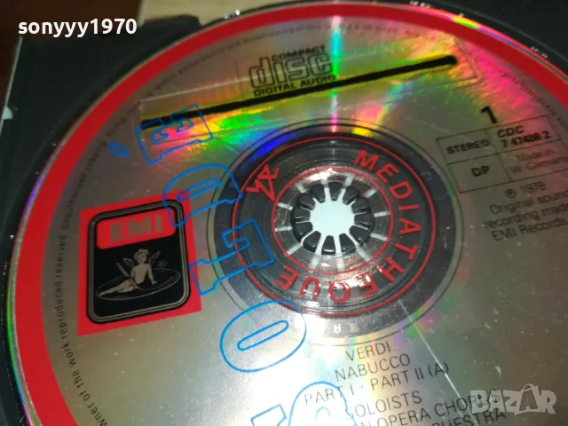 NABUCCO-WEST GERMANY 1303251143, снимка 9 - CD дискове - 49476713