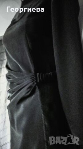 Стилна черна рокля в ПРОМОЦИЯ👗🍀S, S/M👗🍀 арт.279, снимка 2 - Рокли - 27587702