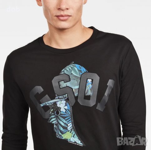 Нова тениска с дълъг ръкав G-Star RAW Graphic 75, оригинал., снимка 1