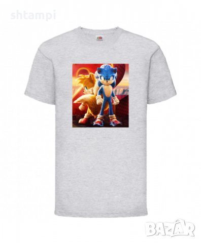 Детска Тениска Соник Sonic The Hedgehog Sonic 2 Tails, Изненада,Подарък,Игра,, снимка 7 - Детски Блузи и туники - 37209556